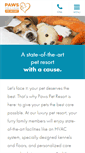 Mobile Screenshot of pawspetresort.com
